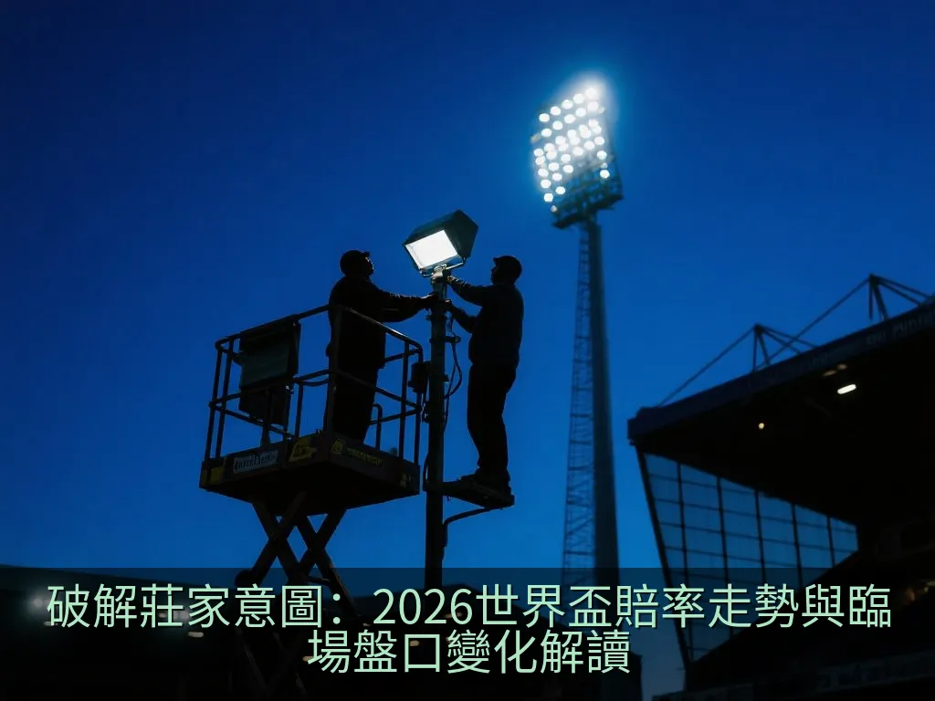 破解莊家意圖：2026世界盃賠率走勢與臨場盤口變化解讀
